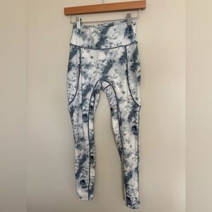 Flag Nor Fail Marble Leggings Medium
